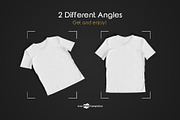 T-Shirts with V-Neck MockUp Set, a Shirt Mockup by Free-PSD-Templates (Thumbnail 4 of 4)