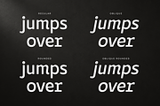 Norgiva - A Display Typeface, a Sans Serif Font by Ainun Jinan (Thumbnail 3 of 9)