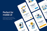 99 AI Flat Illustrations, a Technology Illustration by Vectors Market (Thumbnail 5 of 11)