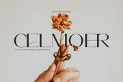 Celmoer - A Modern Luxury Serif Font, a Serif Font by Muflieart (Thumbnail 1 of 10)