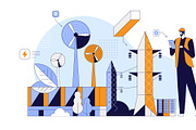 Energy technology, a Technology Illustration by IcoMaker (Thumbnail 7 of 7)