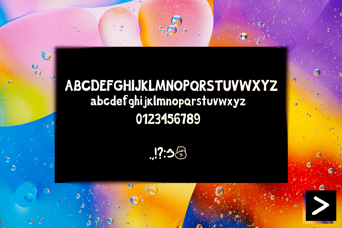 Quackery Fun Hand Drawn Font, a Font by Arta's Workspace (Photo 5 of 5)
