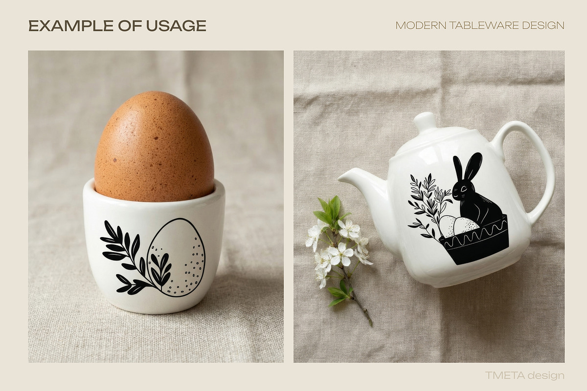 Gentle Bunny | Branding Bundle, an Object Graphic by TMETA design (Photo 18 of 20)