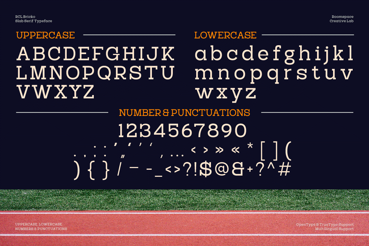 Bricko – A Bold Modern Slab Serif, a Slab Serif Font by roomspace creative lab (Photo 15 of 15)
