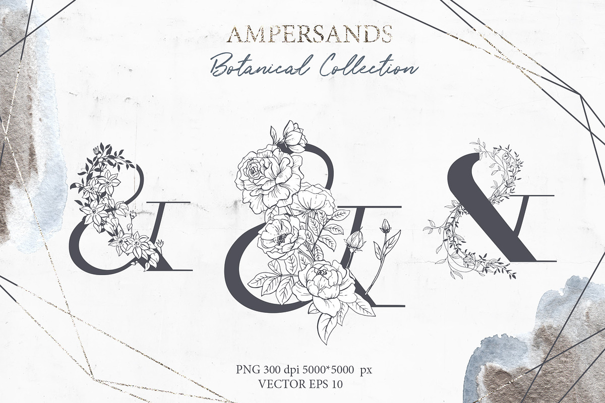 Rich Botanicals & Monograms, a Texture Illustration by Pink Ocean (Photo 16 of 17)