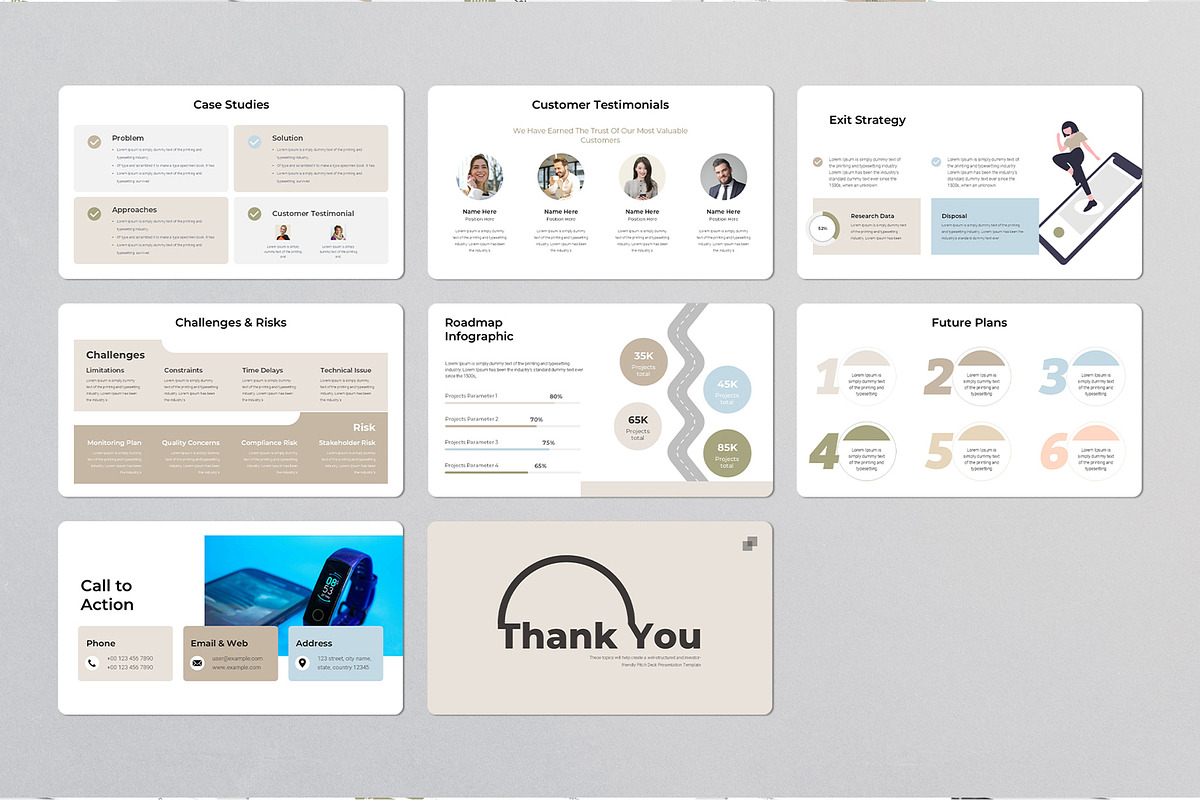 Business Pitch-Deck PowerPoint, a Presentation Template by Design Vault (Photo 4 of 4)