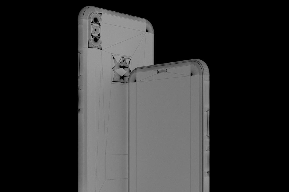 Apple iPhone X Silver and Space Gray, an Object 3D Model by 3D Models by Obshansky (Photo 16 of 16)