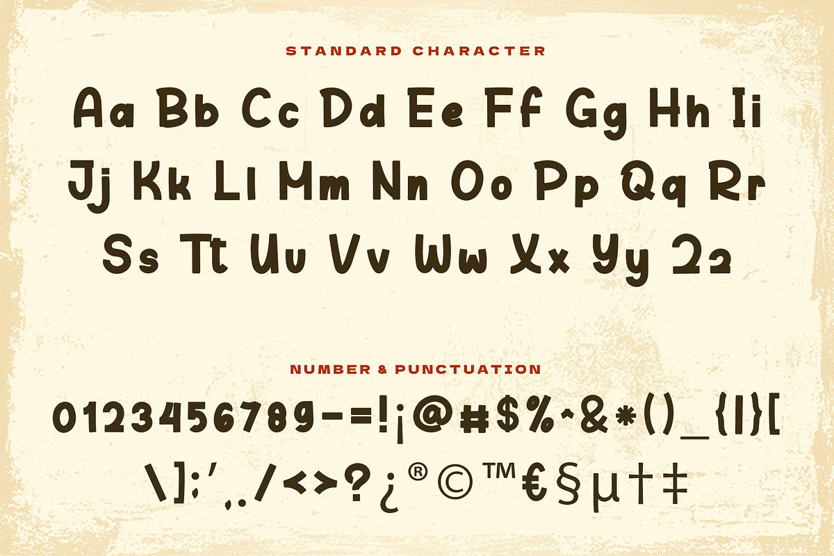Monsteruk – Display Font, a Sans Serif Font by kangfont Studio (Photo 9 of 10)