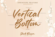 Shall Blossom-Lovely Brush Font, a Script Font by din-studio.com (Thumbnail 8 of 10)