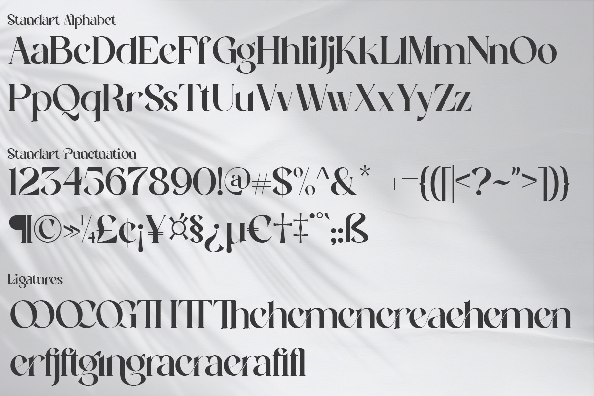 Neuvilete - Modern Luxury Serif Font, a Serif Font by Qweera Studio (Photo 11 of 12)