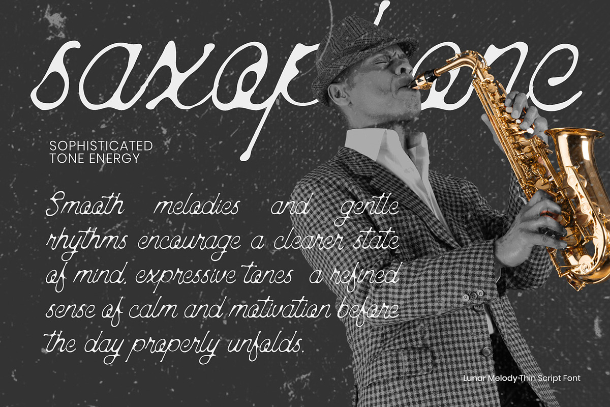 Lunar Melody, a Script Font by Rasiorise Studio (Photo 9 of 12)