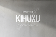 Kihuxu | Sophisticated Modern Serif