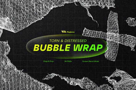 Torn & Distressed Bubble Wrap