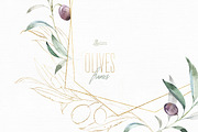 Olives. Watercolor Collection, a Decorative Illustration by OctopusArtis (Thumbnail 4 of 17)