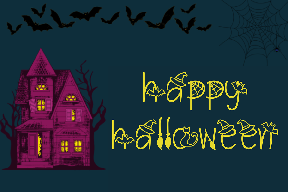 Happy Spooky Font, a Script Font by Cutie_Kate_Studio (Photo 3 of 10)