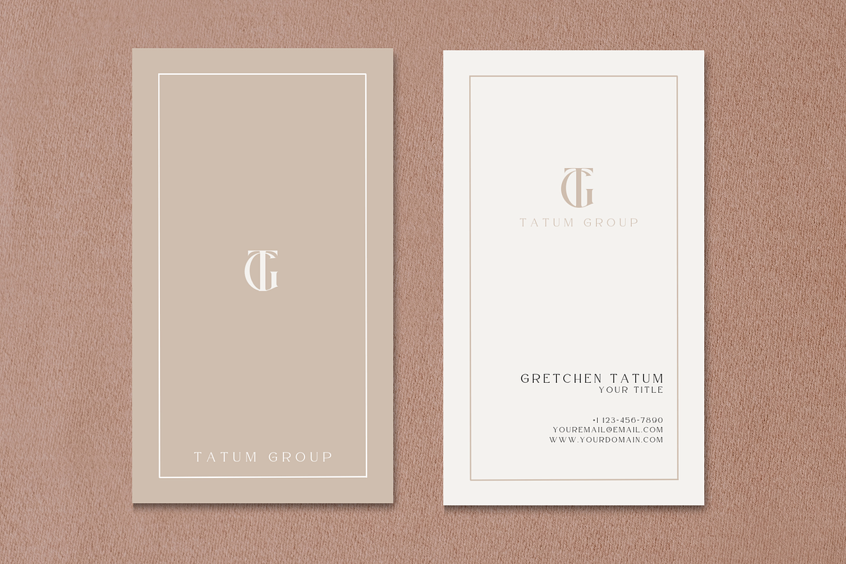 Modern Business Card Template, a Marketing Template by BirdieLaine (Photo 2 of 3)