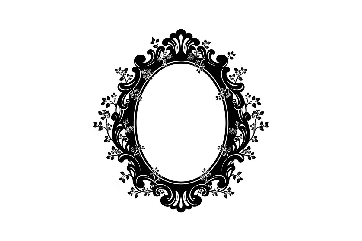 Vintage Ornate Oval Frame Bundle, an Illustration by jahid234 (Photo 9 of 31)