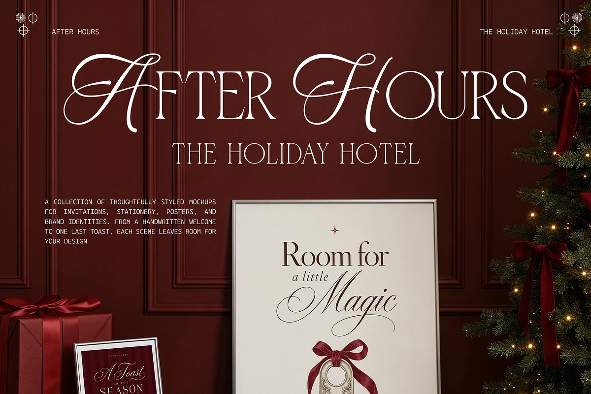 After Hours Frame & Card Mockups, a Household Mockup by The Bambi Collective (Photo 5 of 12)