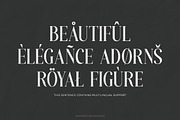 Raslune - Retro Serif Font, a Serif Font by Flawless And Co (Thumbnail 8 of 10)