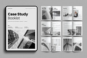 Digital Case Study Booklet Template, a Brochure Template by E-Type (Thumbnail 1 of 7)