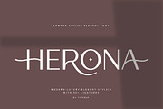 Lamora – Luxury & Modern Logo Font, a Sans Serif Font by Typebae (Thumbnail 6 of 12)