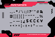 Bregas - Modern Stencil Font, a Sans Serif Font by Drizy (Thumbnail 4 of 10)