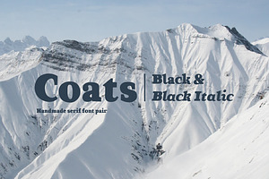 Coats Black & Coats Black Italic