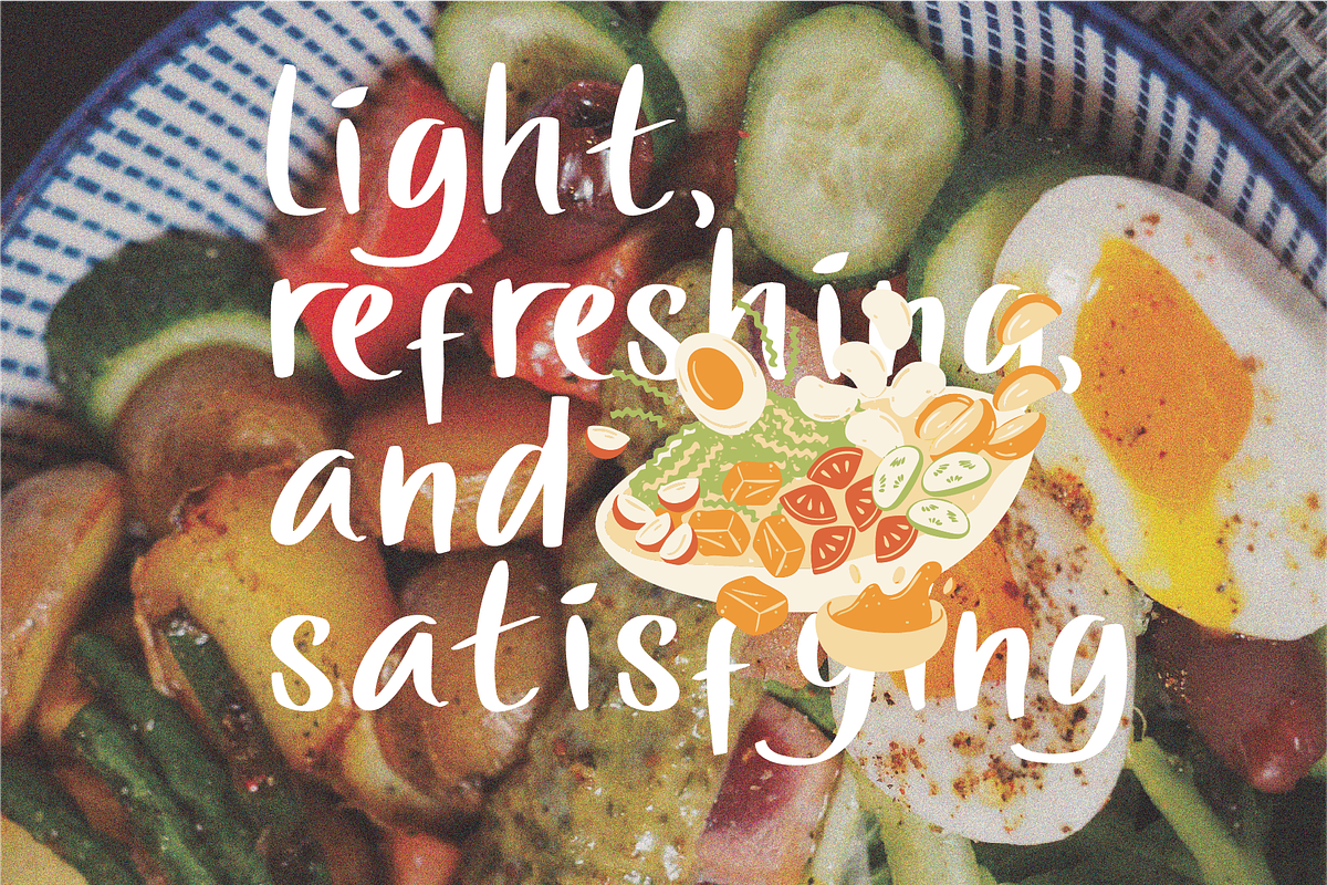 Green Salad Playful Font, a Handwritten Font by Berdansabersama (Photo 4 of 8)