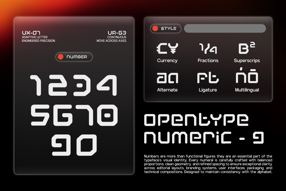 GC Adge – Variable Techno Sans, a Sans Serif Font by Glyphonic (Photo 4 of 14)