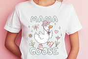 Silly Goose Bundle Trendy Design, an Animal Illustration by JulzaArt (Thumbnail 3 of 5)