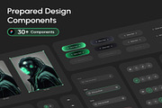 Nebulart - AI Art Generator App, an UI Kit Template by Creative Perspective (Thumbnail 6 of 8)