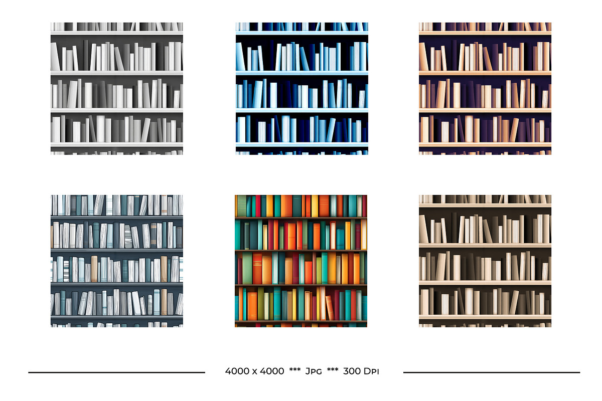 Stuff of Shelves Bundle, a Pattern Graphic by karenfoleyphoto (Photo 4 of 9)