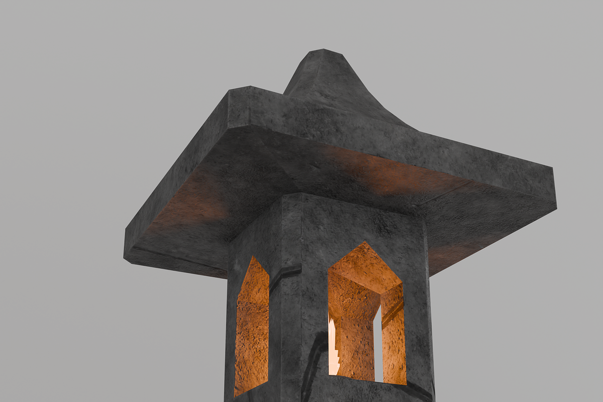 Low Poly Monument Game Asset 3D Mode, a 3D by makart25 (Photo 4 of 6)