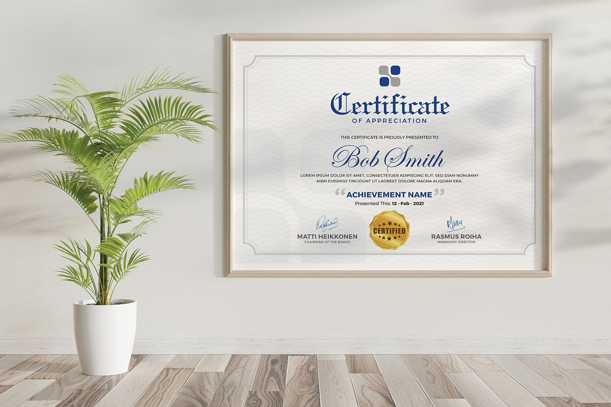 Professional Certificate Design, a Templates & Theme by rix_designs (Photo 2 of 6)