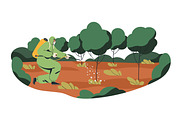 Pesticide and chemical treatment set, a Person Illustration by Good Studio (Thumbnail 5 of 5)