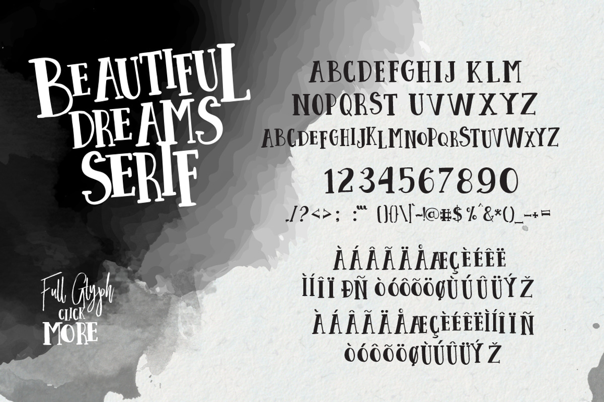 Beautiful Dreams - Font Duo, a Script Font by Dirtyline Studio (Photo 10 of 10)