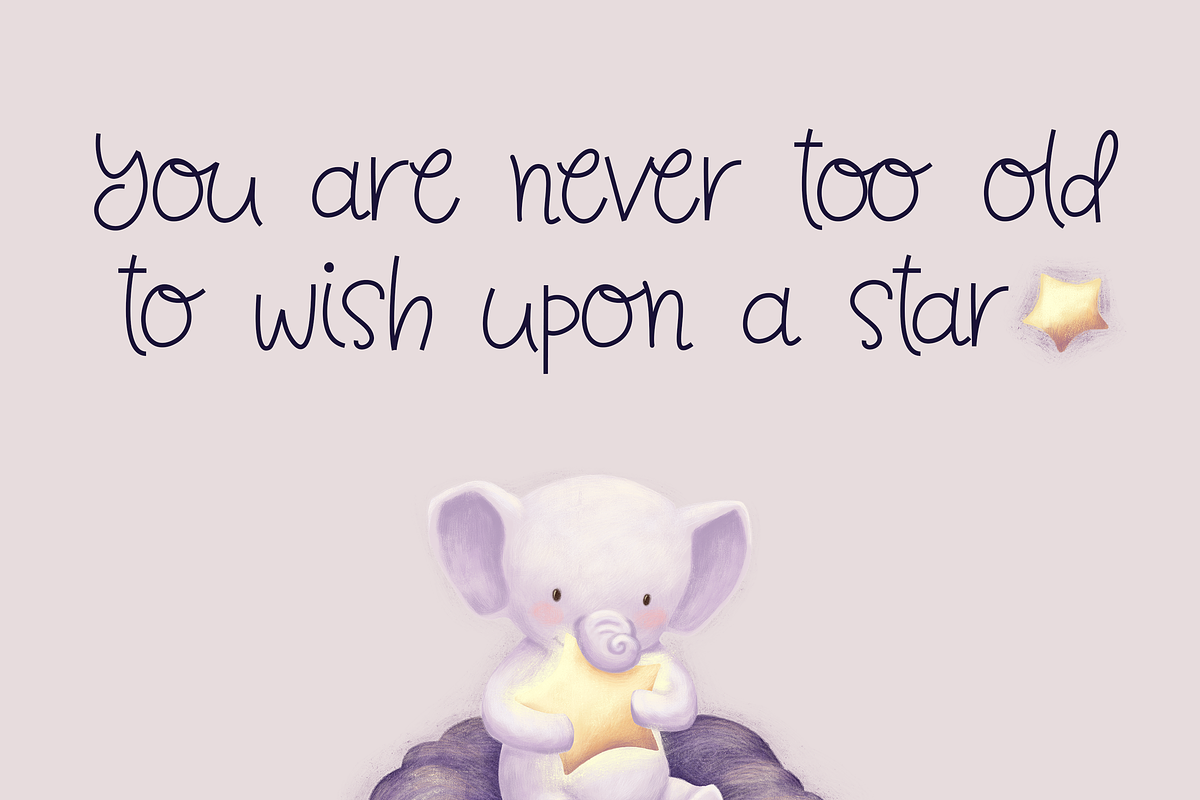 Fairytale - Cute Handwritten Font preview 5