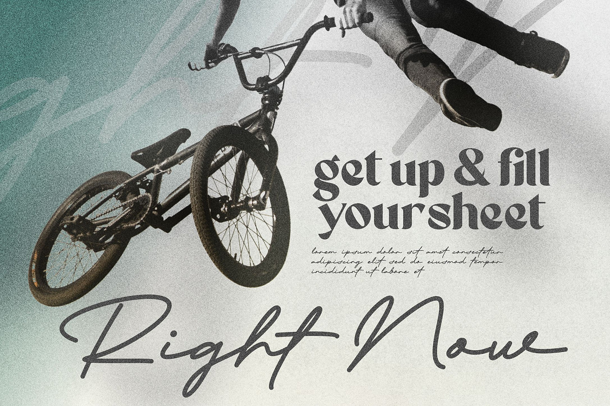 Blank Page - Modern Font Duo, a Script Font by ErgibiStudio (Photo 9 of 11)