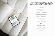 Sales Page Showit Add On Template, a Landing Page Template by Blush Created (Thumbnail 2 of 10)
