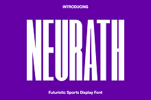 Neurath - Futuristic Display Font