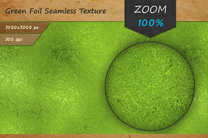 Green Foil Tileable HD Texture