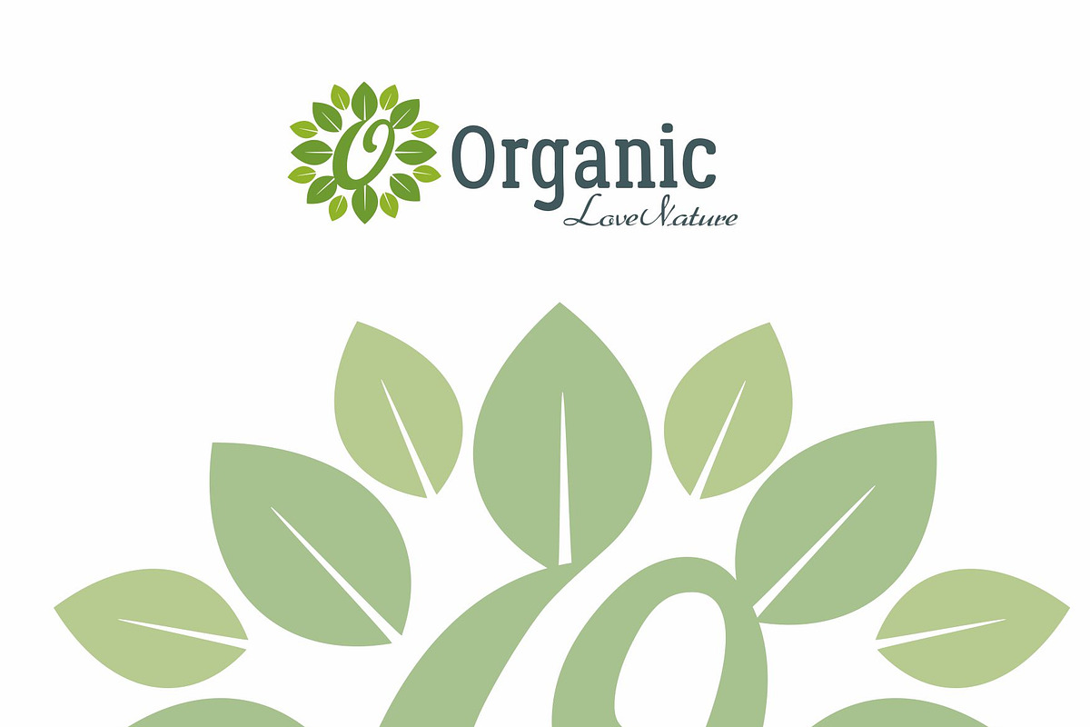 Organic Letter O - Logo Template, a Branding & Logo Template by Igor Maric (Photo 2 of 2)