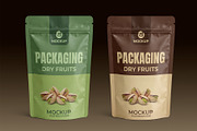 Stand Up Pouch Packaging Mockup, a Packaging Mockup by graphypix (Thumbnail 1 of 4)