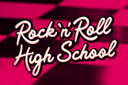 Rockabilly Romance - 50s Script Font, a Script Font by Wingsart Studio (Thumbnail 4 of 15)
