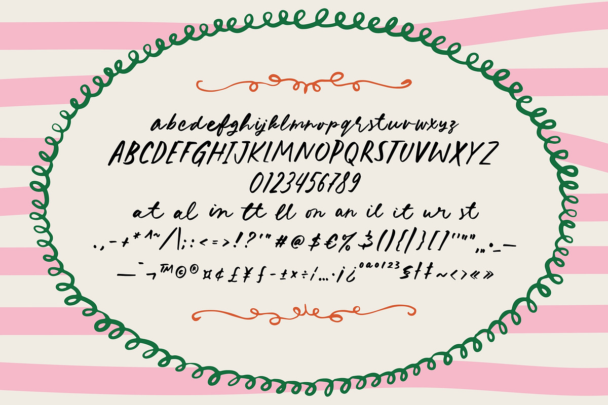 California Lemonade - Cute Font, a Handwritten Font by VASTARD STUDIO (Photo 10 of 10)