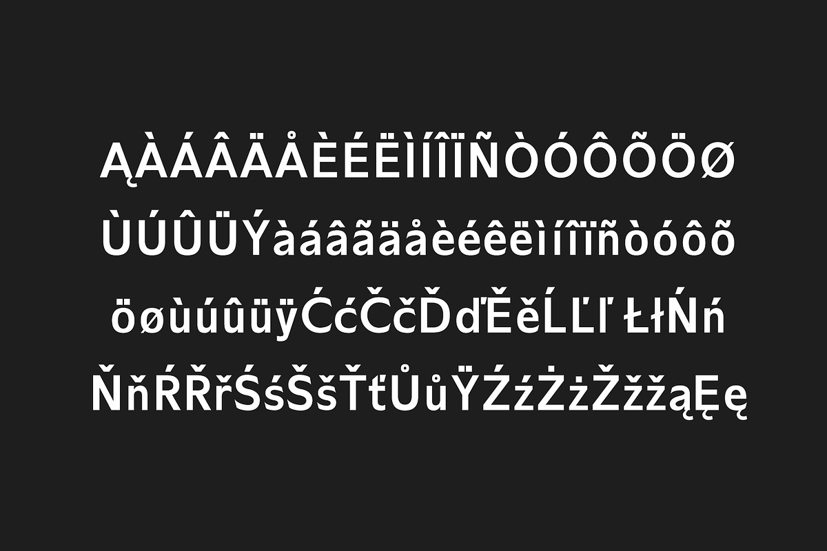 Daecca Sans Serif Font Family preview 4