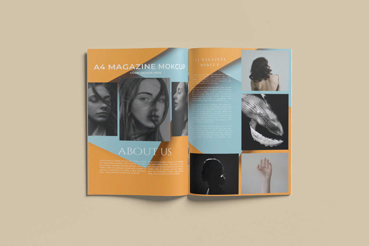 Magazine Mockup, a Product Mockup by xavier_studio (Photo 3 of 5)