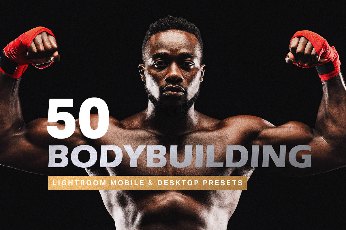 50 Bodybuilding Lightroom Presets, a Preset Add-On by SparkleStock (Photo 1 of 11)