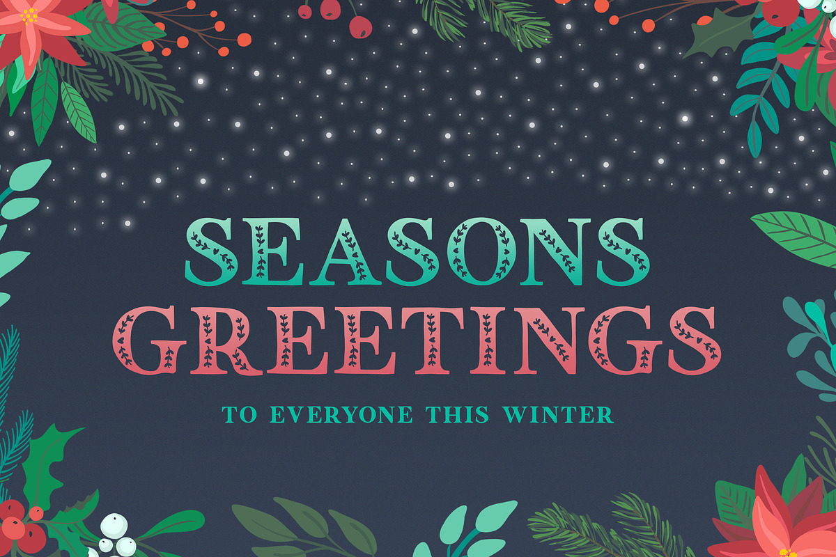 Noel Christmas Font, a Serif Font by Lollipop Hand Drawn (Photo 3 of 7)