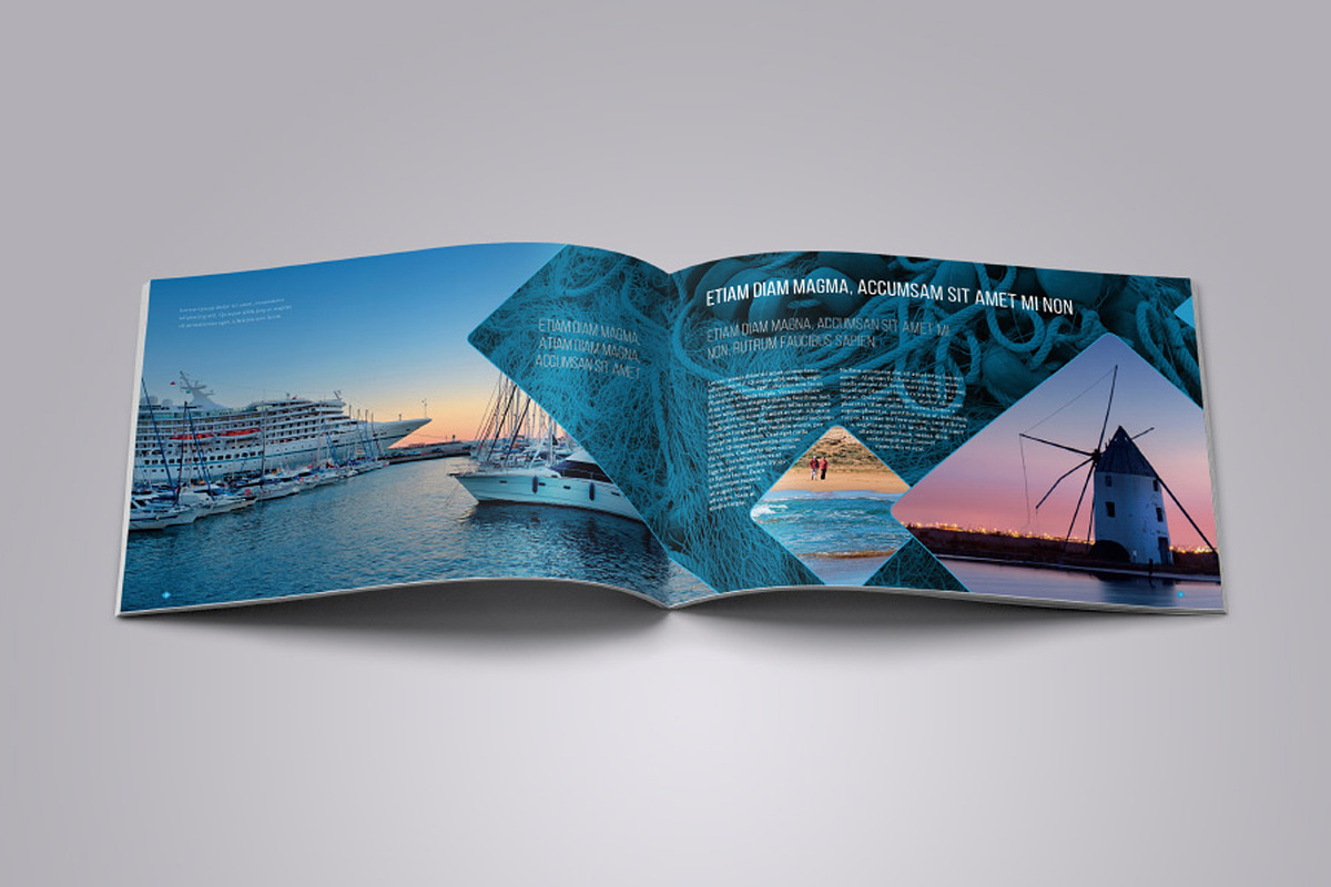 Travel / City A4 landscape brochure, a Brochure Template by INTERARTIVITY (Photo 8 of 10)